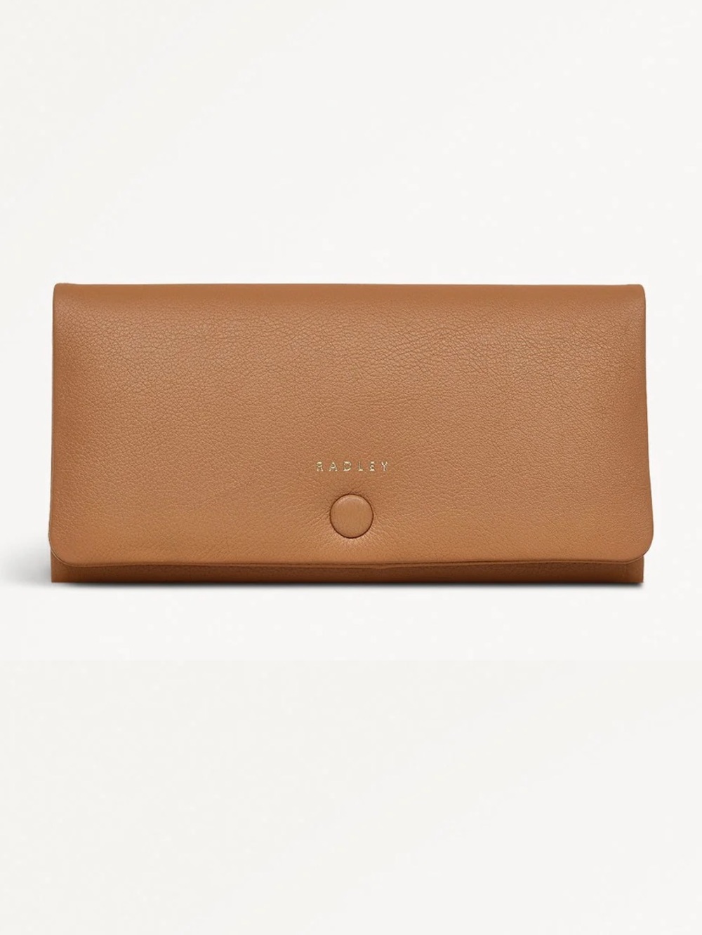 NEW RADLEY LONDON Leather Mallow Street
Large Flapover Wallet In Dark Butter